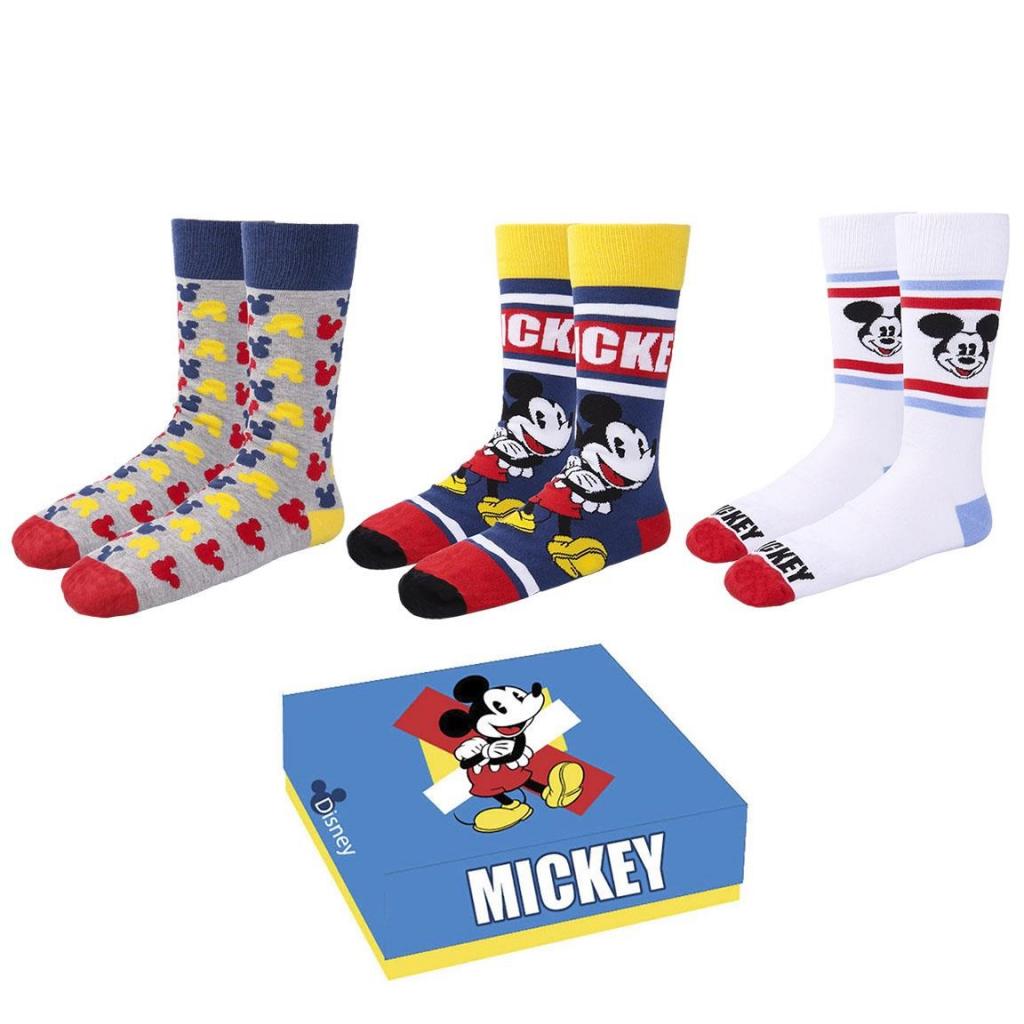 MICKEY - 3 Pairs Socks Pack (Size 6,5-11)