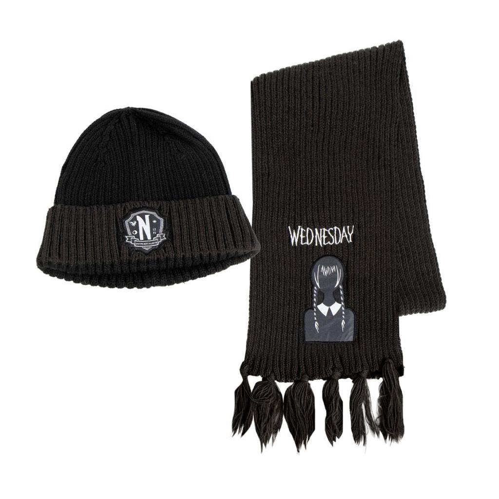 WEDNESDAY  - Set Beanie + Scarf - 2 pc