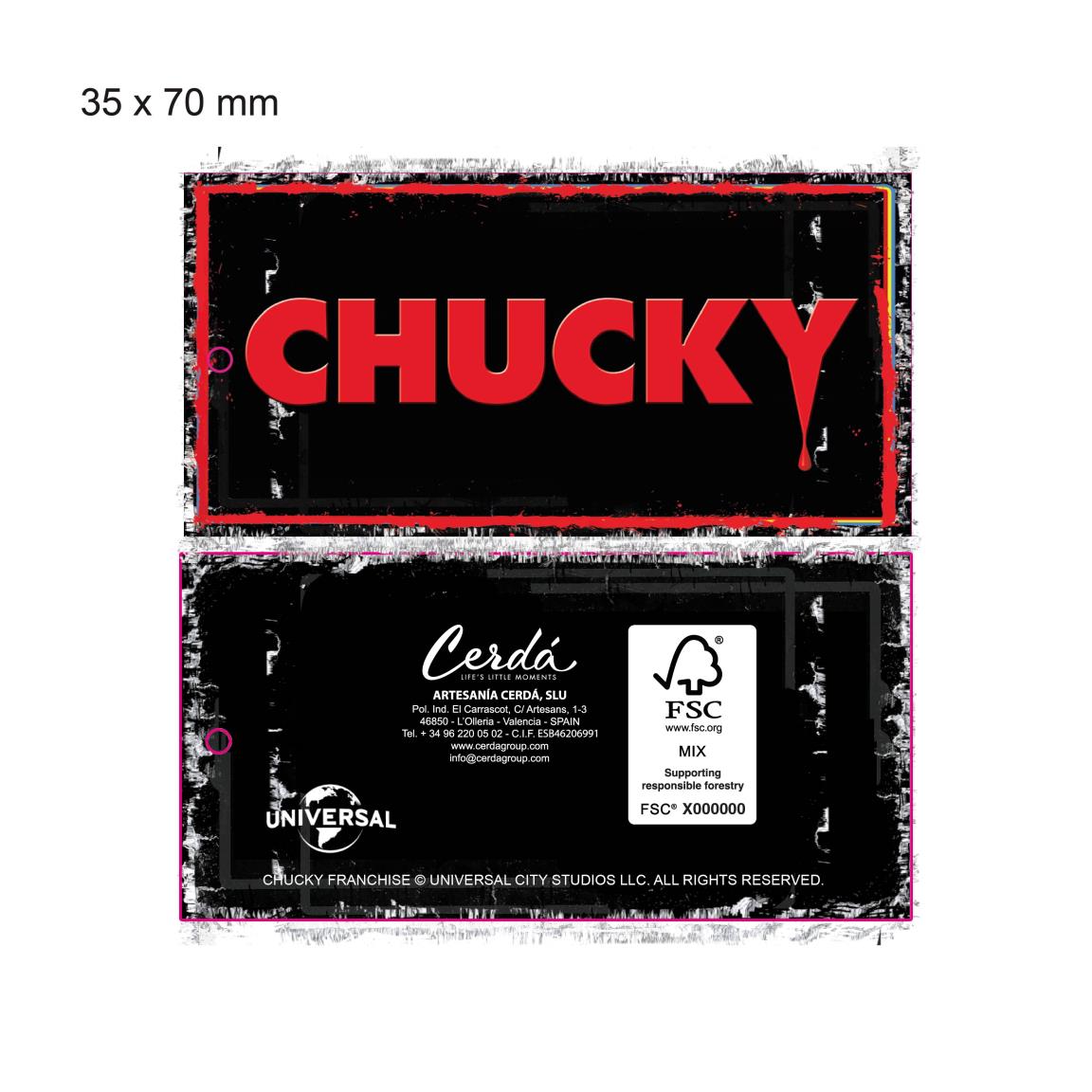 CHUCKY - 3D Slippers - S UK 8/8,5