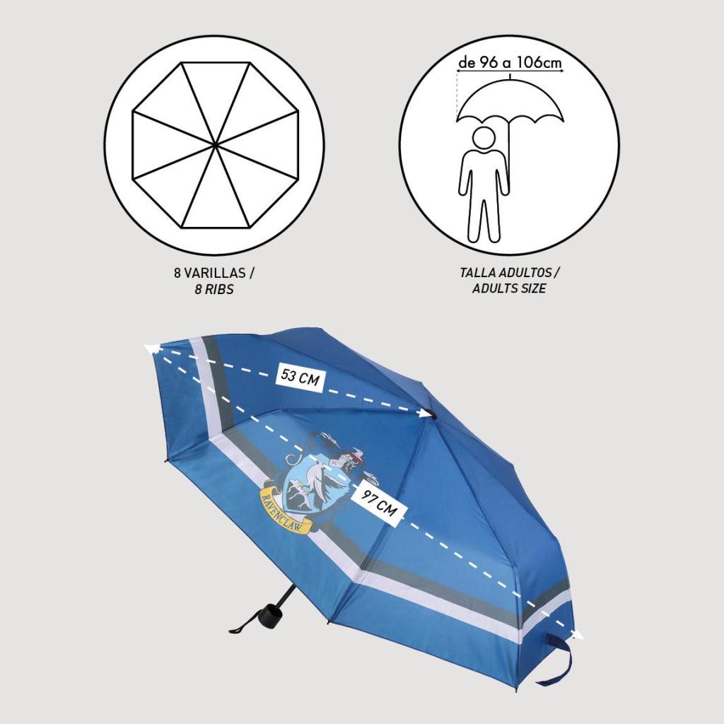 HARRY POTTER - Ravenclaw - Foldable Umbrella 53 cm