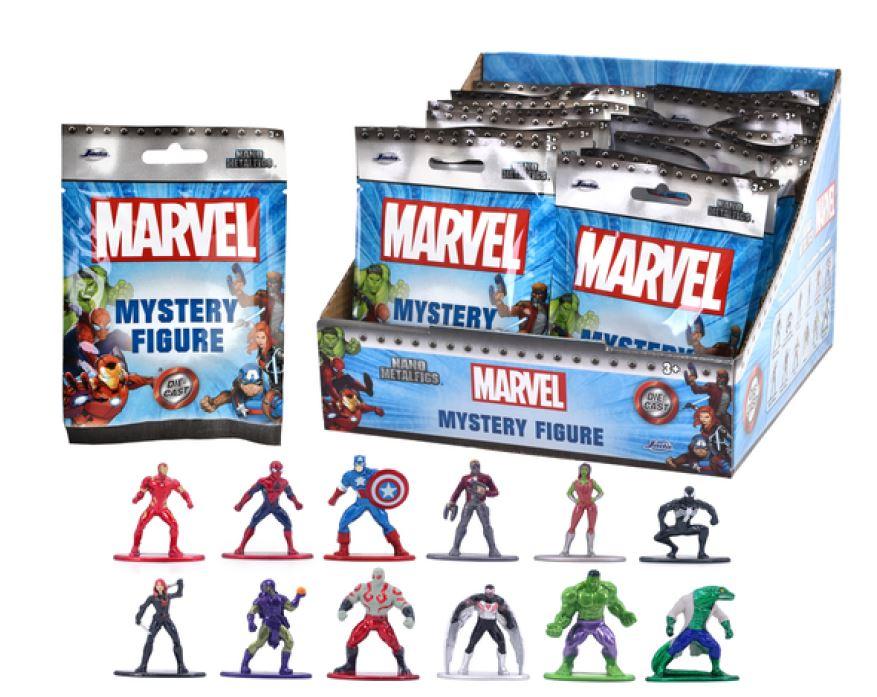 MARVEL - Display of Blind Nano Figures - 12 Assortment - 24pc