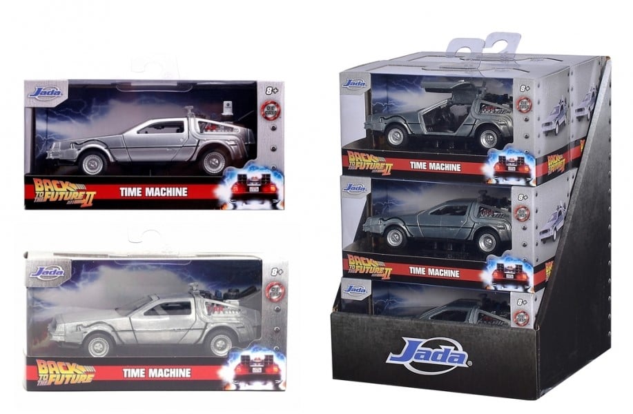 BACK TO THE FUTURE - Time Machine - 1:32 Assortment 6 pcs (3+3)