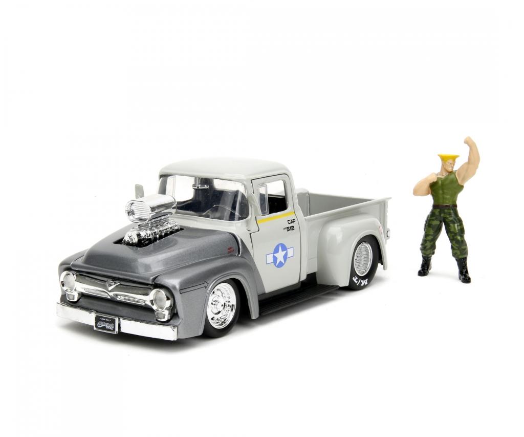 STREET FIGHTER - Guile & 1956 Ford F-100 - 1:24