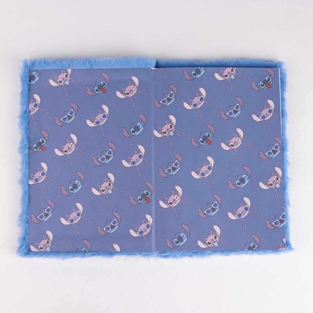 STITCH - Premium Fur Notebook - Size A5