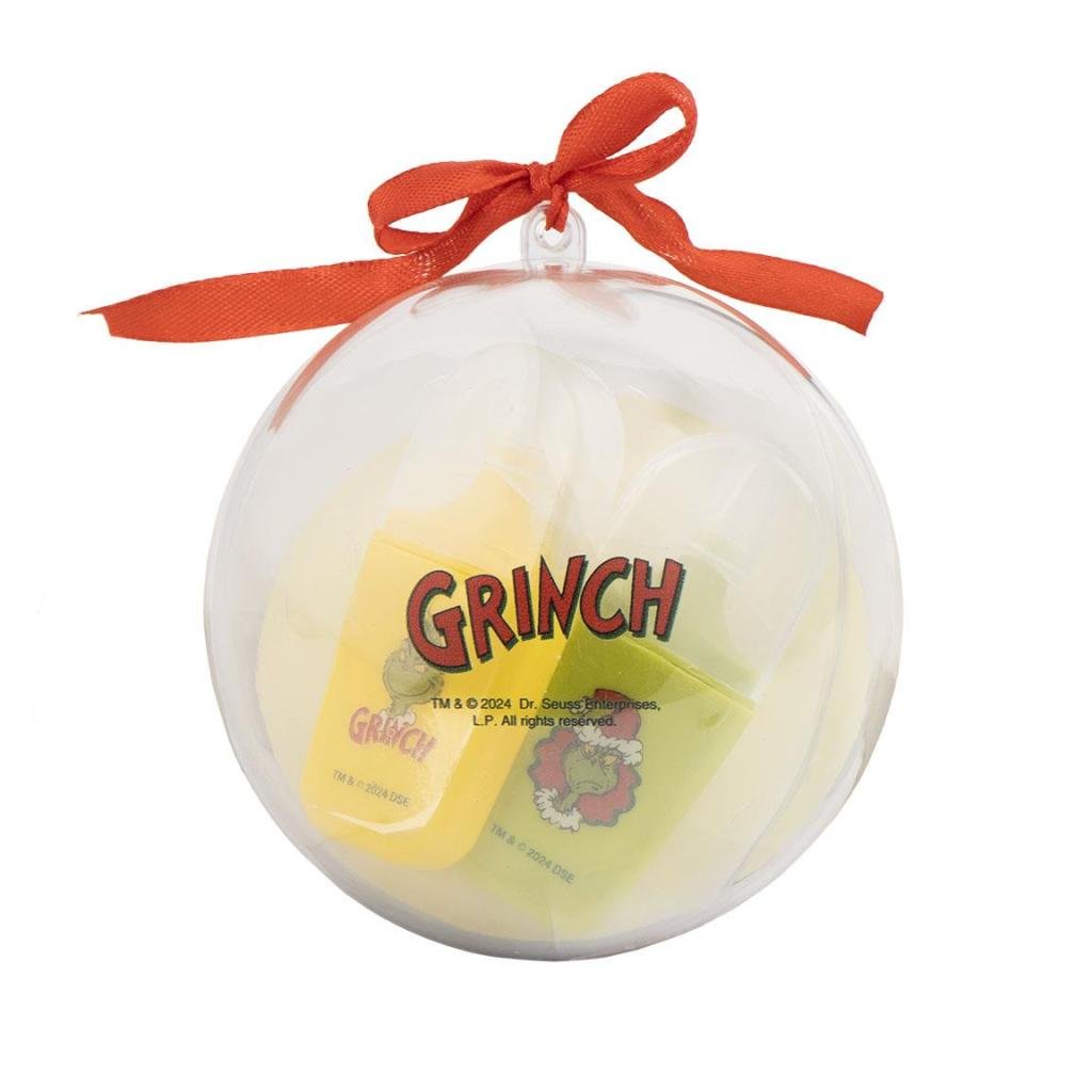 GRINCH - Xmas Bauble - Stationery Box - 7 pc.