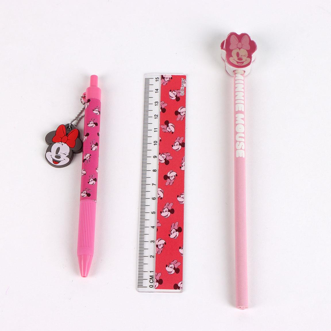 MINNIE - Stationery Set - Pencil Pot + 3pc.