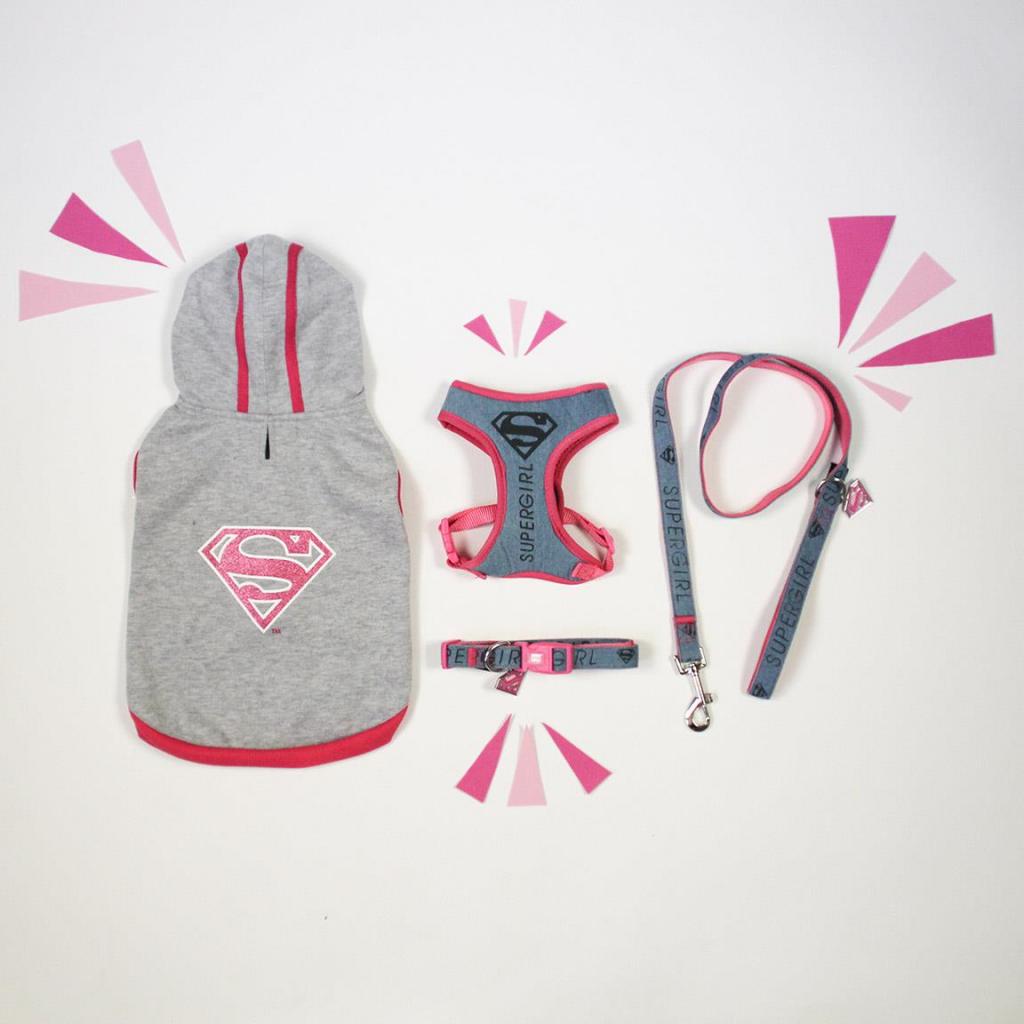 SUPERGIRL - Dog Hoodie - S