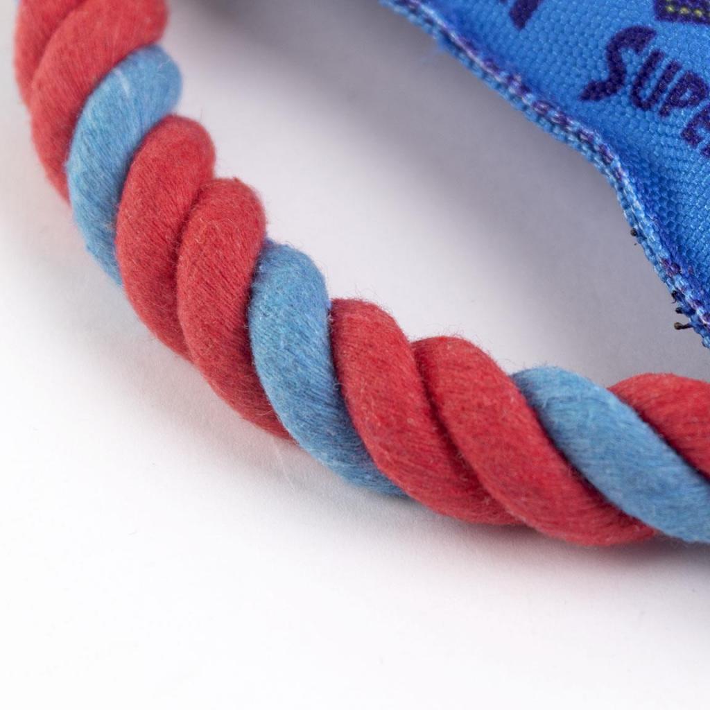 SUPERMAN - Rope Theething Toy for Dog