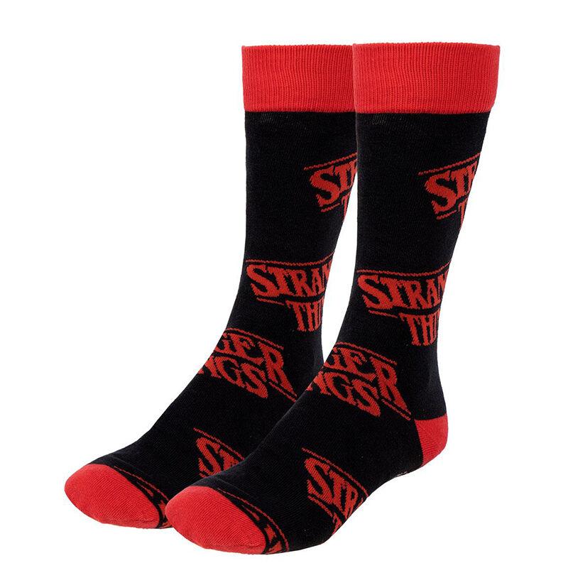 STRANGER THINGS - 3 Pairs socks Pack (UK Size 7,5-11)