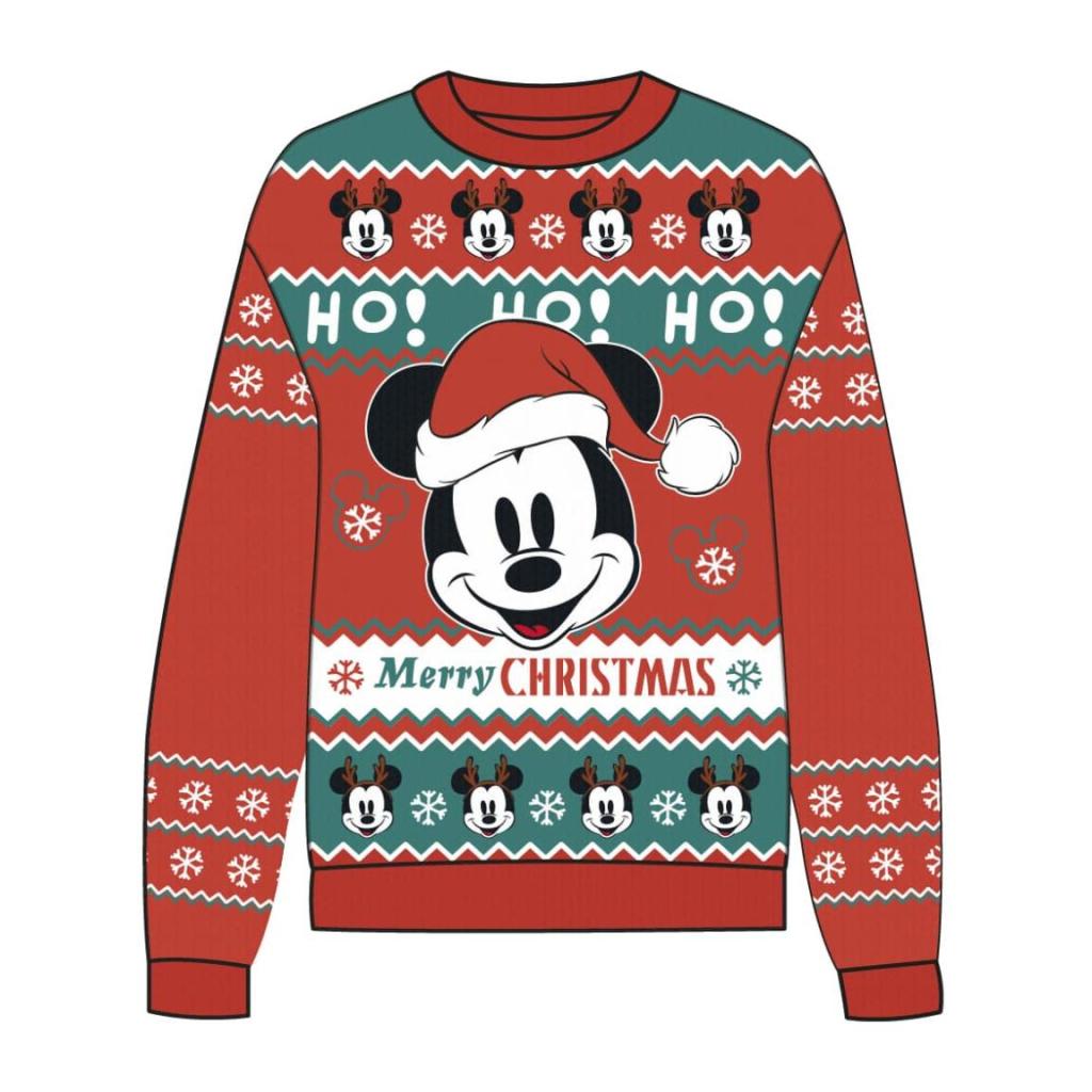 MICKEY - Ho! Ho! Ho! Merry Xmas - Christmas Jumper (S)