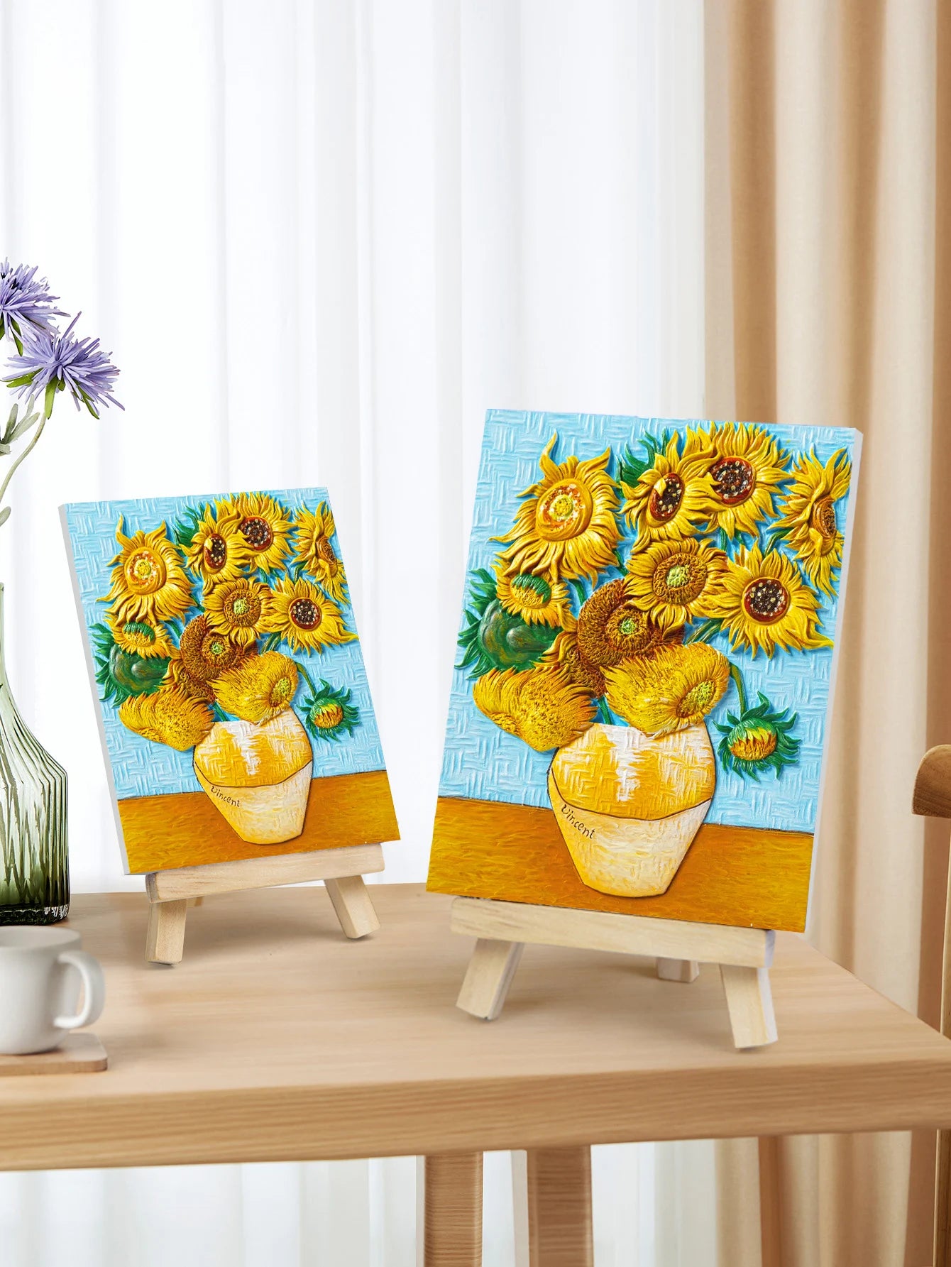 Resin DIY 3D Painting - Sunflower - 13.5x10cm