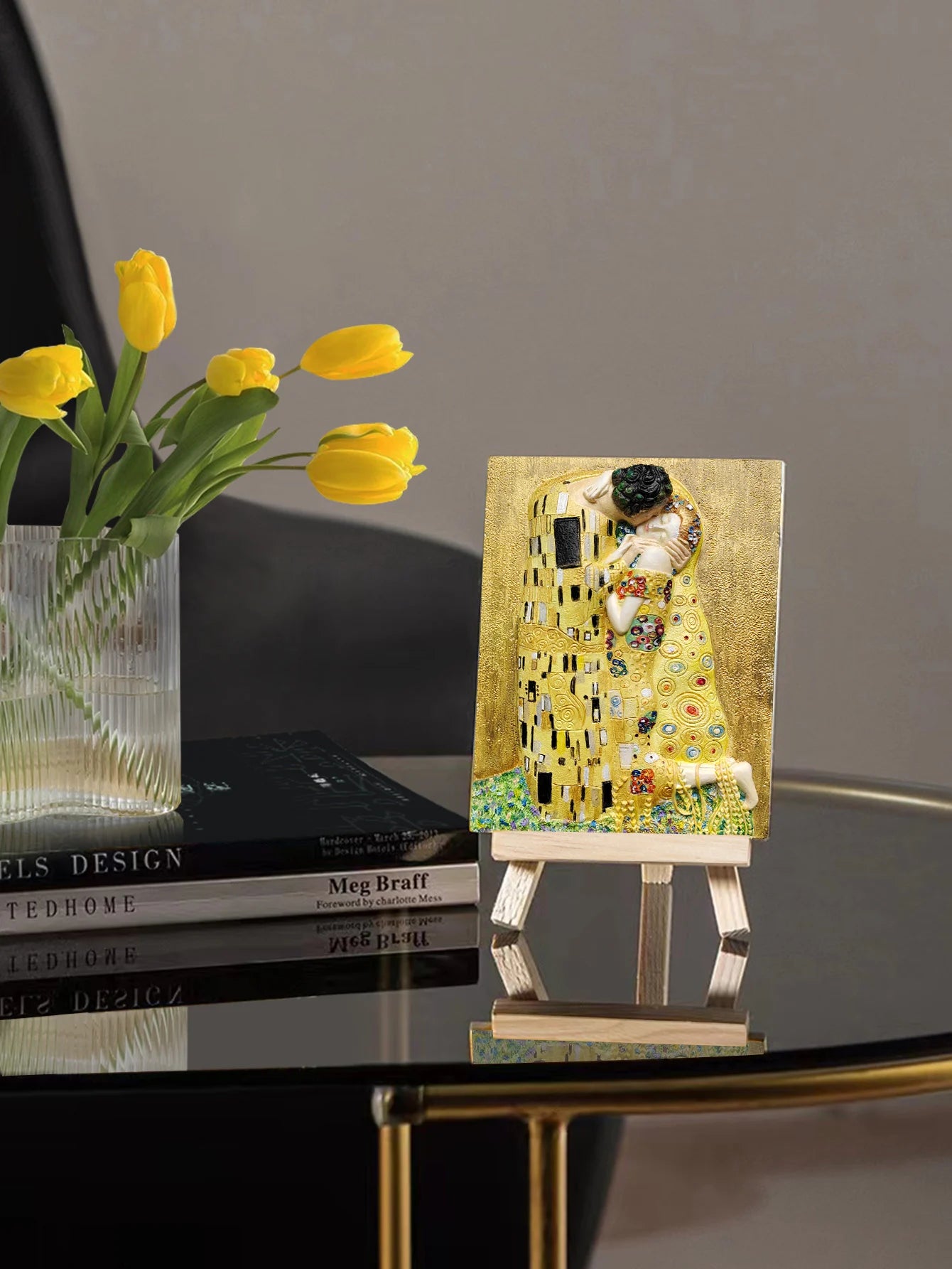 Resin DIY 3D Painting - The Kiss - 13.5x10cm