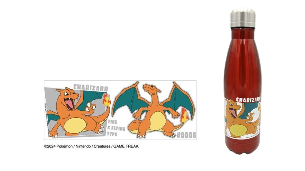 POKEMON - Charizard - Stainless Steel Bottle 26oz