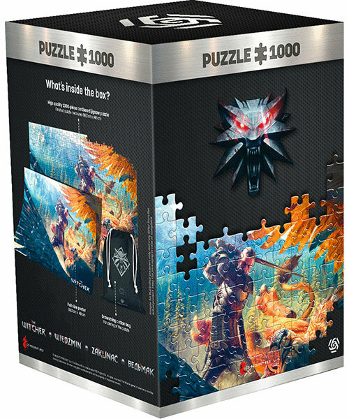 THE WITCHER - Griffin Fight - Premium Puzzle 1000P