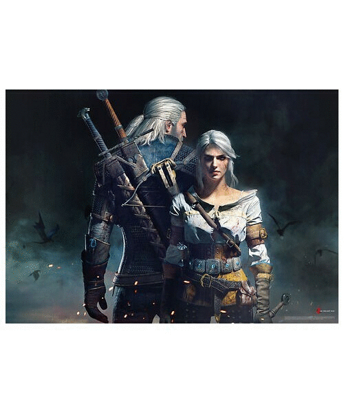 THE WITCHER - Geralt & Ciri - Puzzle 1000P