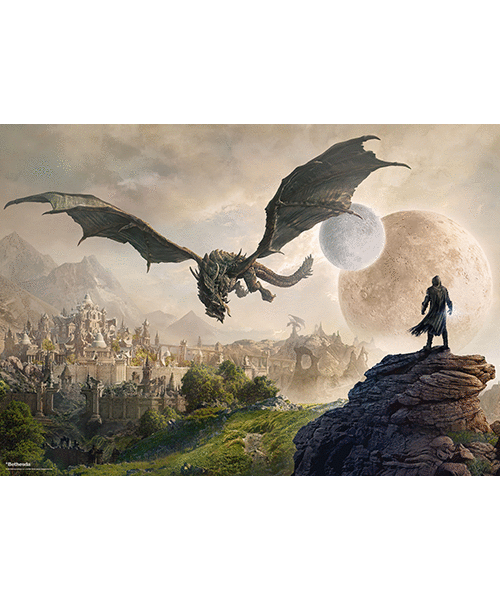 ELDER SCROLLS - Elsweyr - Puzzle 1000P