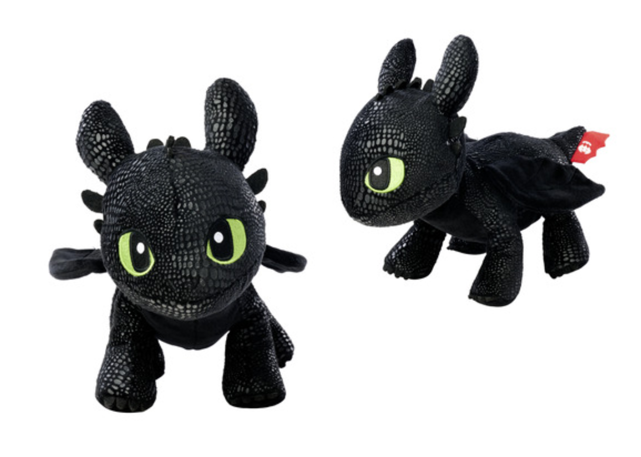 HOW TO TRAIN A DRAGON - Toothless - Plush 25cm