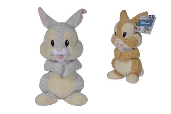 DISNEY - 2 Knit Bunnies Models - Assortment 6pc. - 25 cm