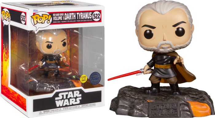 STAR WARS - POP DELUXE N° 522 - RSSv1 - Darth Tyranus (GW)