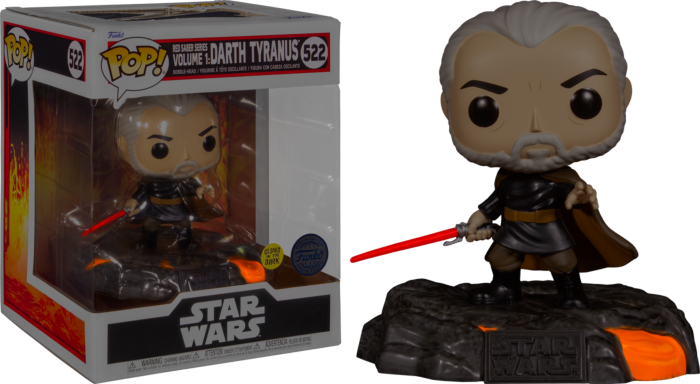 STAR WARS - POP DELUXE N° 522 - RSSv1 - Darth Tyranus (GW)