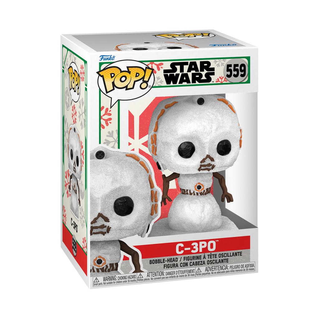 STAR WARS HOLIDAY - POP N° 559 - C-3PO