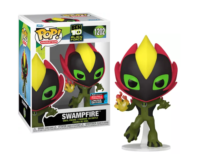 BEN 10 - POP Convention TV N° 1202 - Swampfire