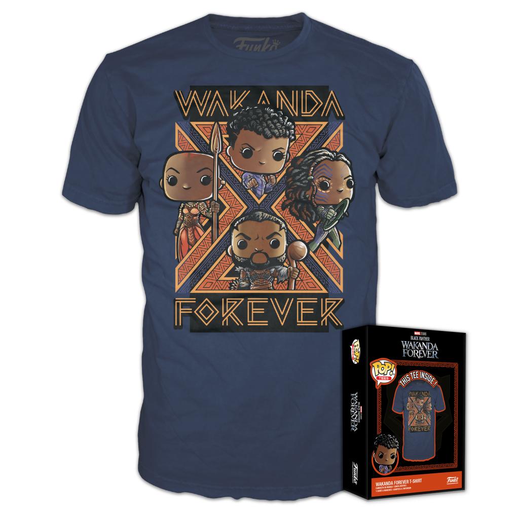 BLACK PANTHER WAKANDA FOREVER - Group - T-Shirt POP (L)