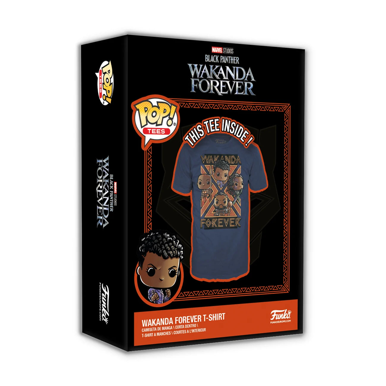 BLACK PANTHER WAKANDA FOREVER - Gruppe - T-Shirt POP (M)