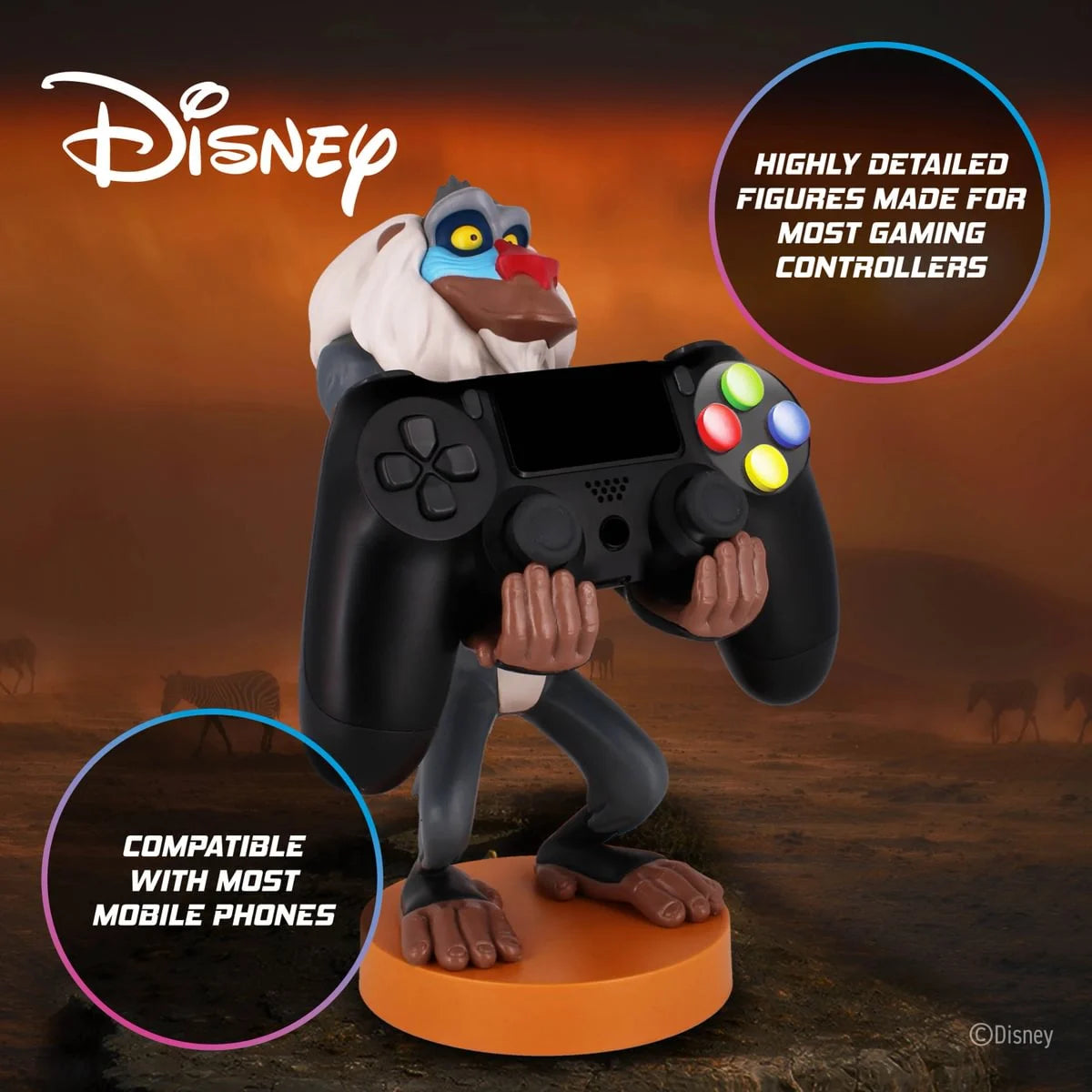 ROI LION - Rafiki - Controller & Phone Support - 20cm