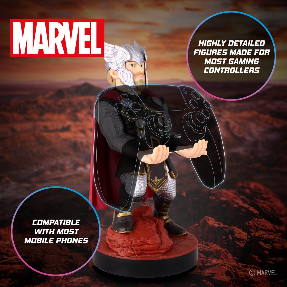 MARVEL - Thor - Controller & Phone Support - 20cm