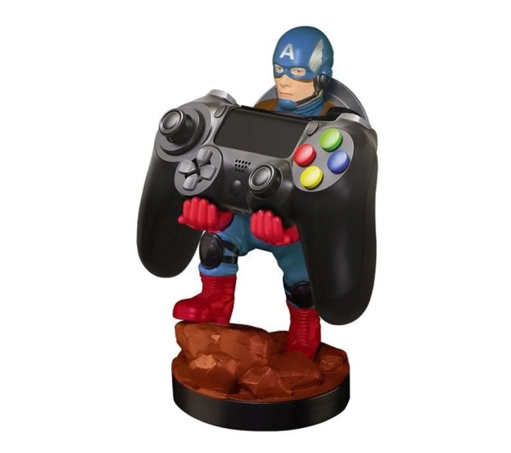 MARVEL - Captain America - Figure 20 cm - Controller & Phone Support