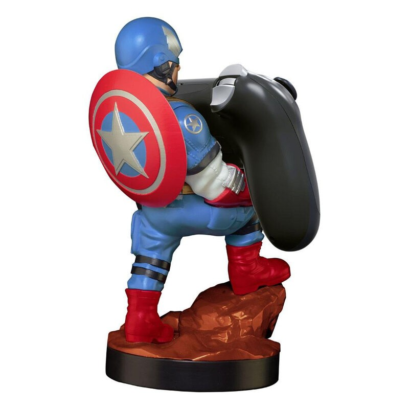 MARVEL - Captain America - Figure 20 cm - Controller & Phone Support