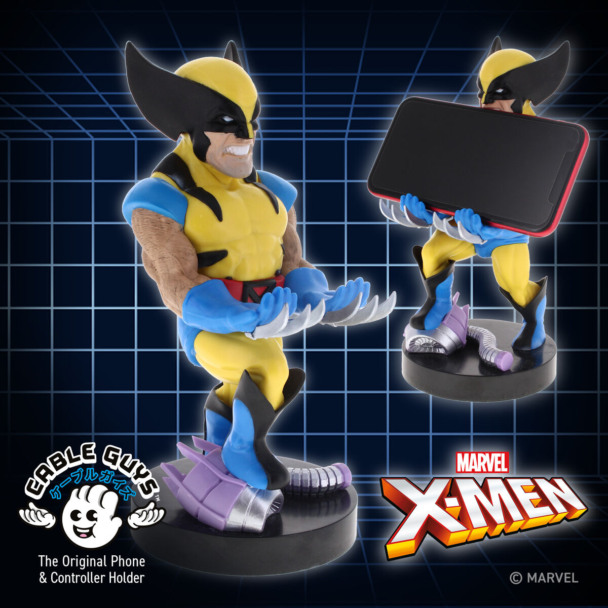 X-MEN - Wolverine - Figur 20 cm - Controller &amp; Telefonunterstützung