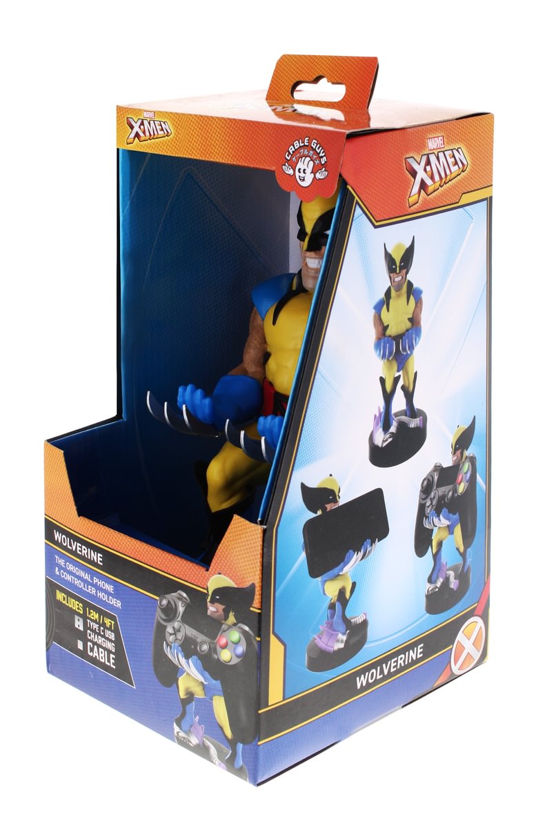 X-MEN - Wolverine - Figur 20 cm - Controller &amp; Telefonunterstützung