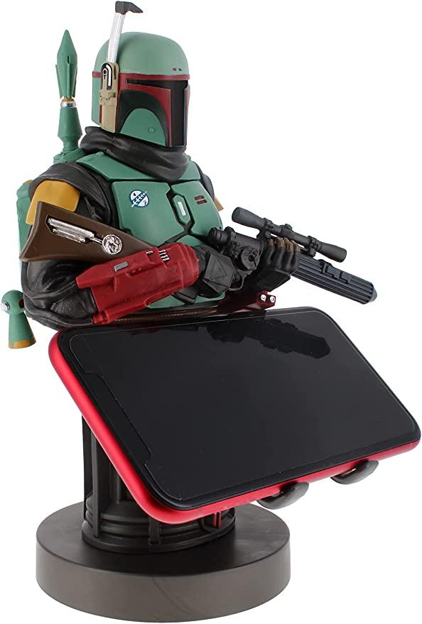 MANDALORIAN - Boba Fett - Figure 20 cm- Controller & Phone Support