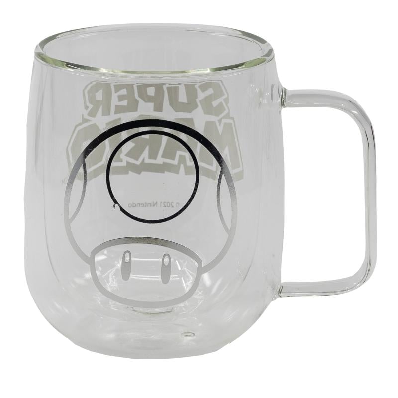 SUPER MARIO - Glass Mug - 290 ml