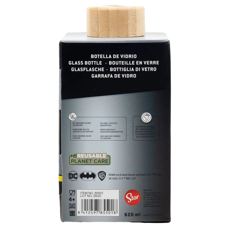 BATMAN - Glasflasche - Kleine Größe 620 ml