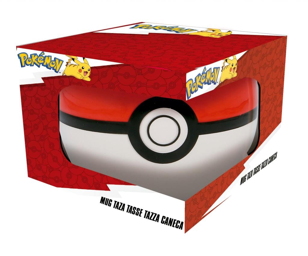 POKEMON - Pokeball - Mug 3D - 15 Oz