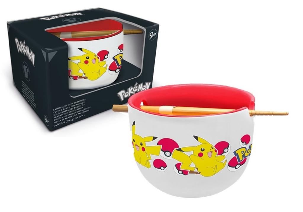 POKEMON - Pikachu - Ramen Bowl with Chopstick - 450 ml