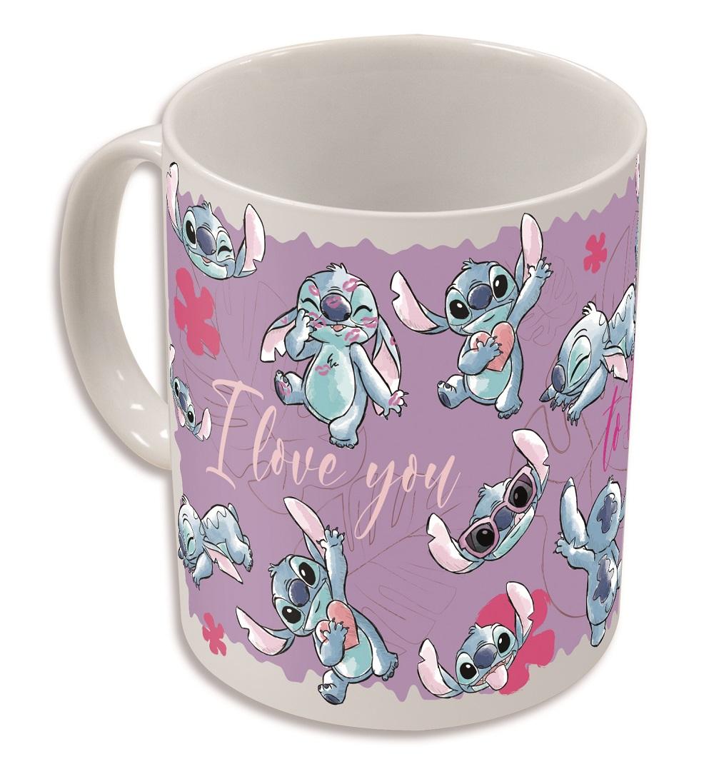 STITCH - I Love U - Heat Change Mug - 11 Oz