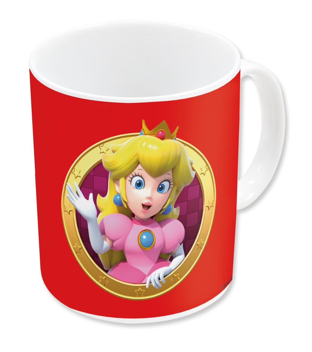 SUPER MARIO - Peach & Yoshi - Porcelain Mug 11oz