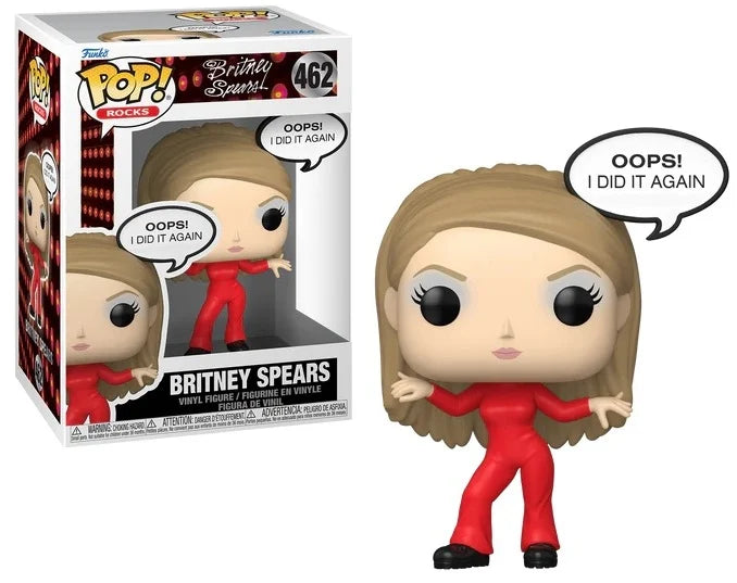 ROCKS - POP Sayings N° 462 - Britney Spears (Oops, I Did it Again)
