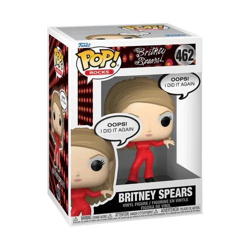 ROCKS - POP Sayings N° 462 - Britney Spears (Oops, I Did it Again)