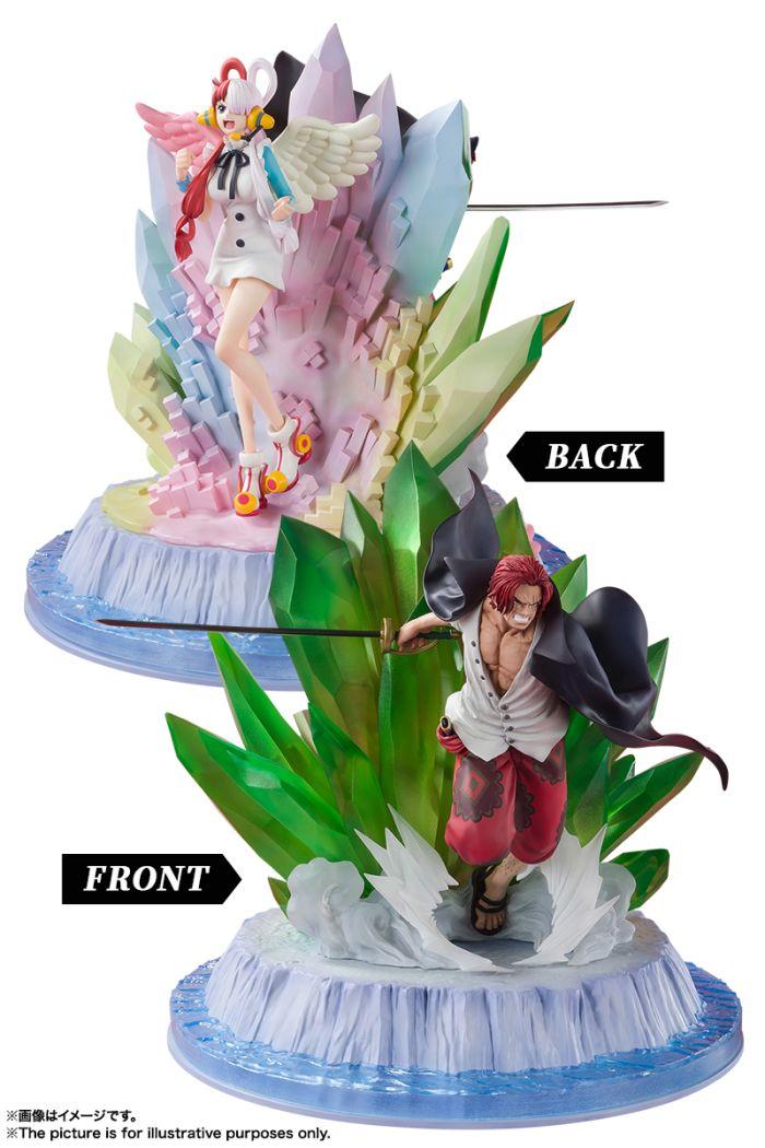 ONE PIECE - Shanks et Uta - Statue Zero Extra Battle 24cm