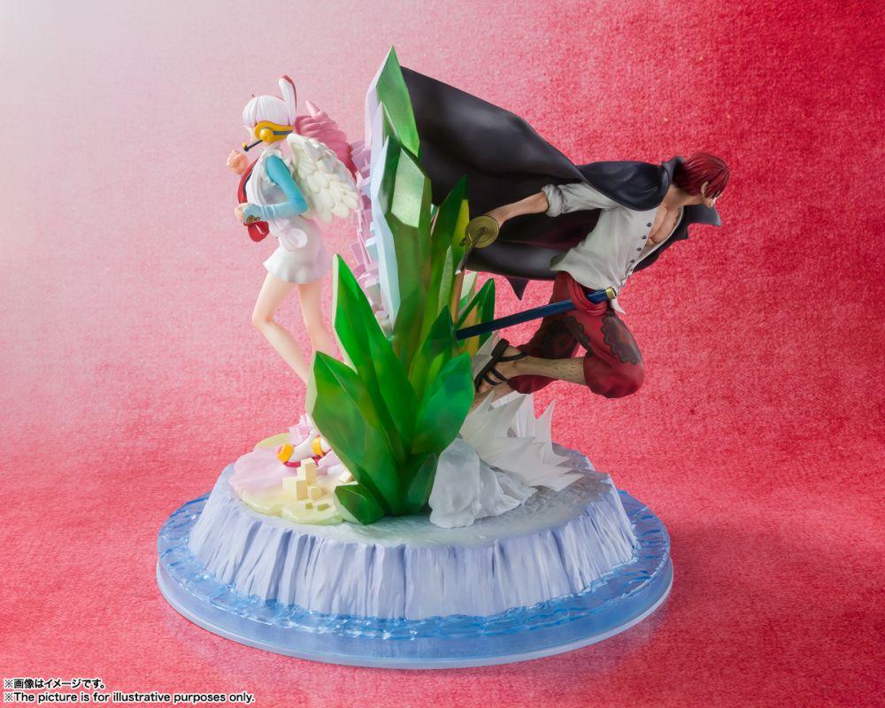 ONE PIECE - Shanks et Uta - Statue Zero Extra Battle 24cm