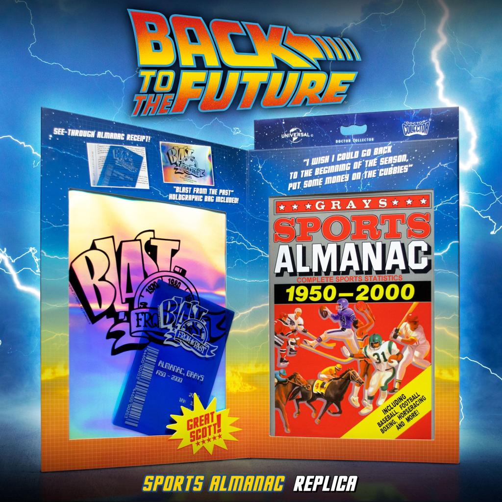 BACK TO THE FUTURE - Sports Almanac (UK) - Réplica