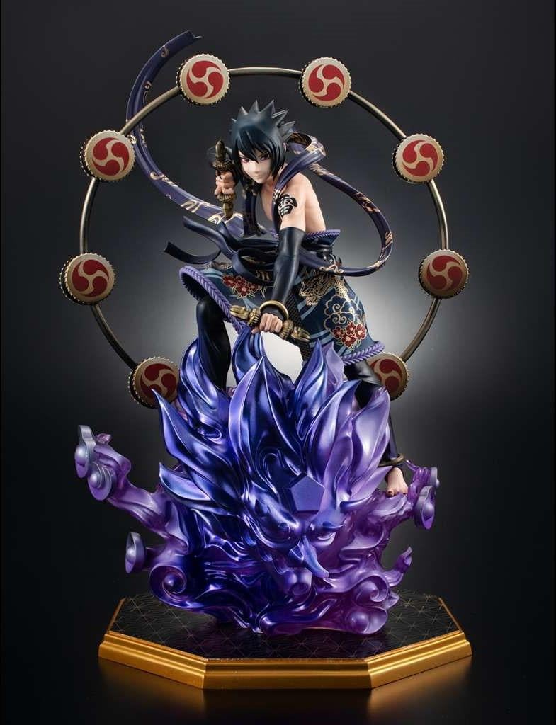 NARUTO SHIPPUDEN - Sasuke "Thunder God" - Statue G.E.M. 28cm