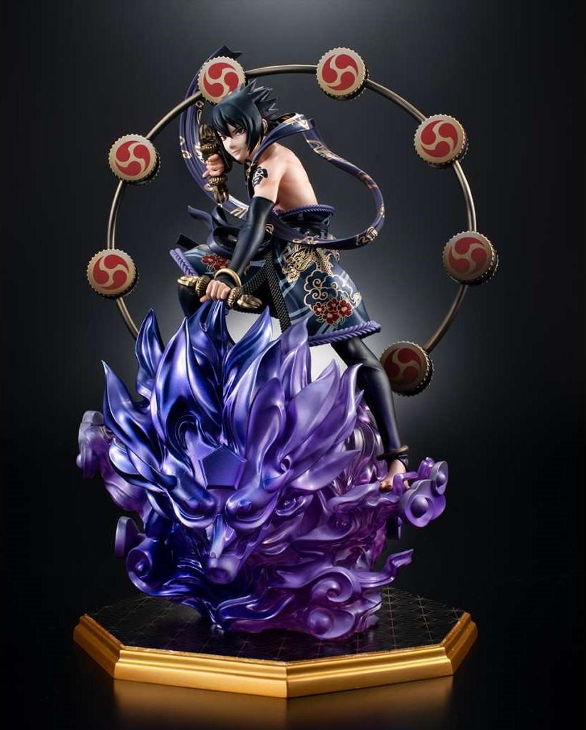 NARUTO SHIPPUDEN - Sasuke "Thunder God" - Statue G.E.M. 28cm