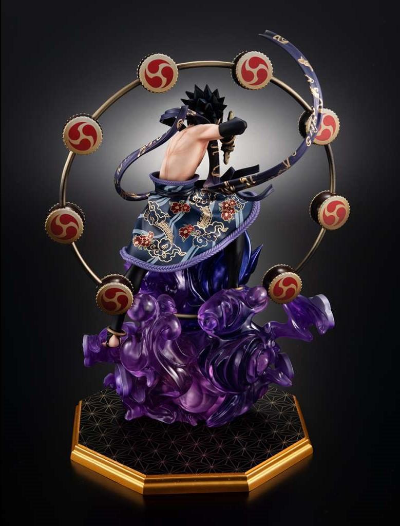 NARUTO SHIPPUDEN - Sasuke "Thunder God" - Statue G.E.M. 28cm