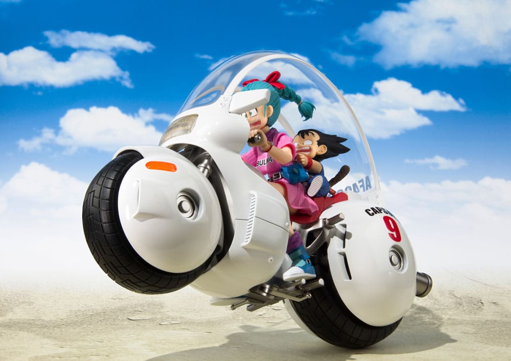 DRAGON BALL - Bulma Motorcycle - S.H. Figuarts 17cm